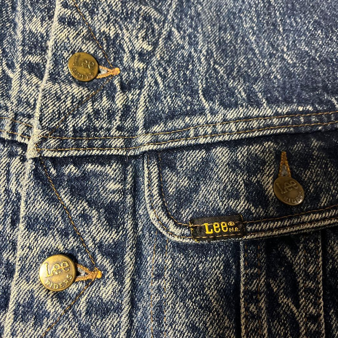 サーモント佐藤※プロフ要確認　90s Lee ケミカルウォッシュ OLD