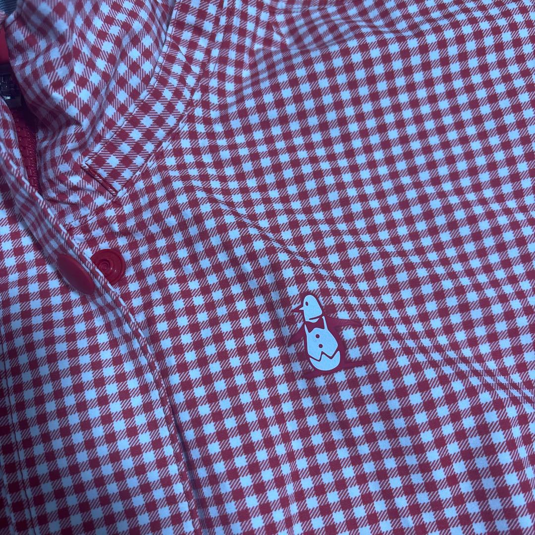 Munsingwear マンシングウェア レインワンピース ギンガムチェック