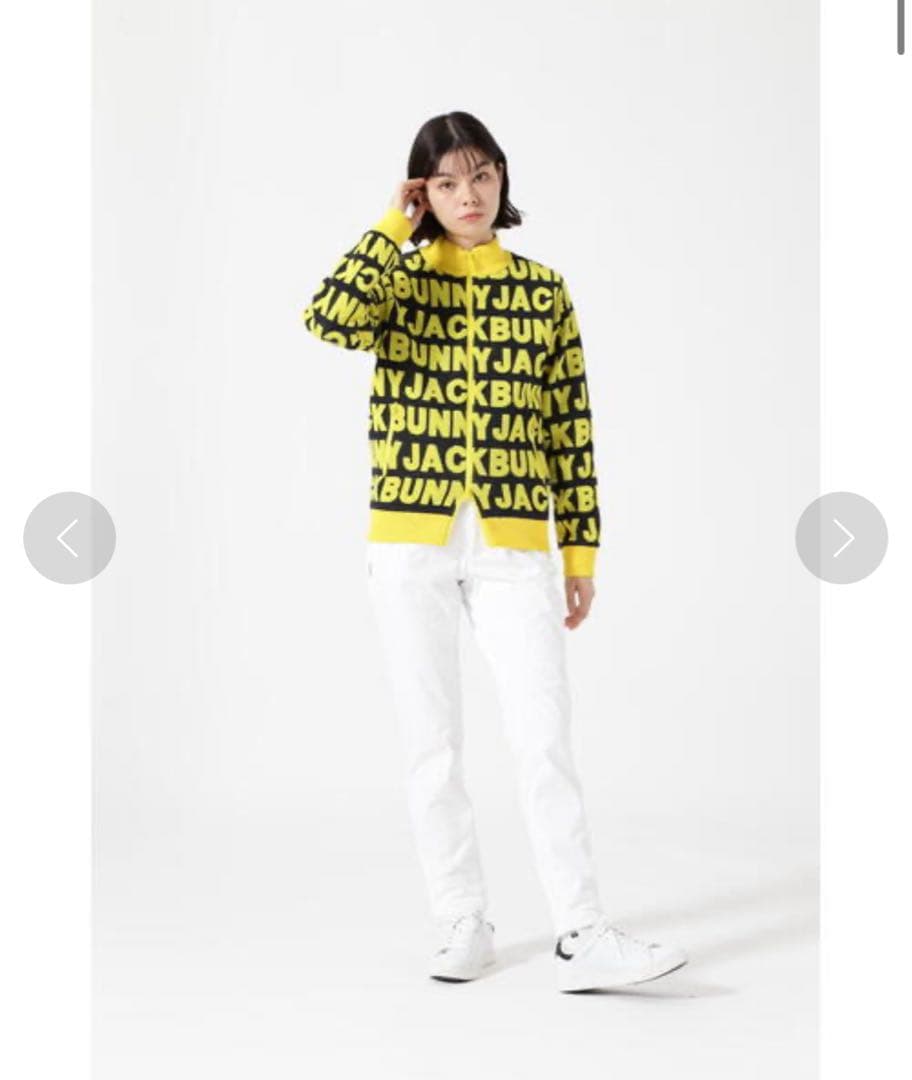 新品♡jackbunny ジャックバニー 防風 裏地付きフルジップブルゾン 0