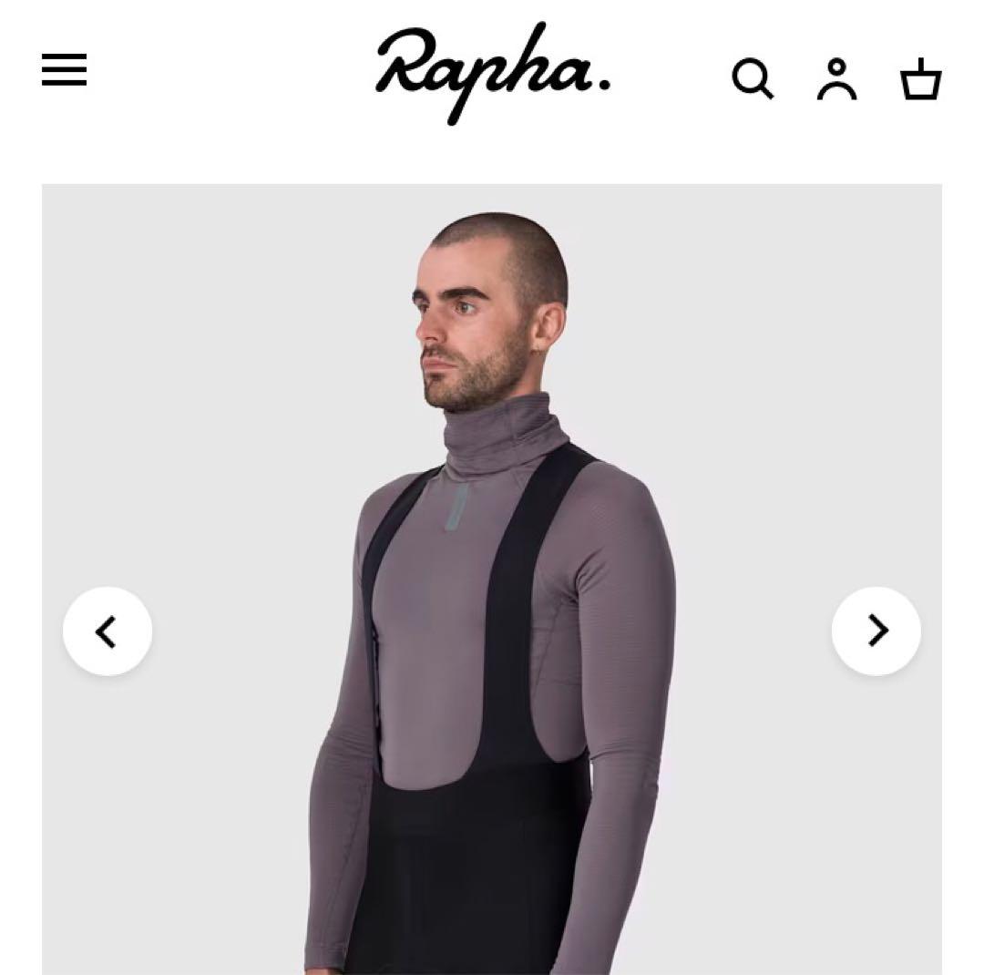 Rapha（ラファ）サーマル ベースレイヤー（XS)　※匿名配送