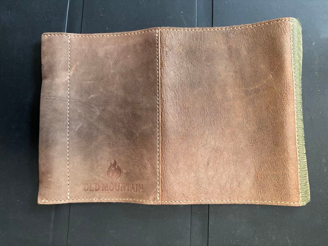 新品未使用　OLD MOUNTAIN CB缶カバー　ダークブラウン