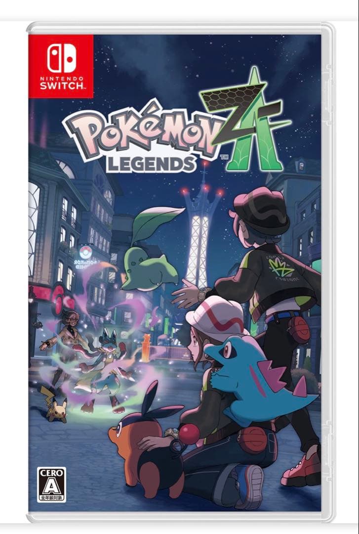 Pokémon LEGENDS Z-A Switch版　ポケセン早期特典付き
