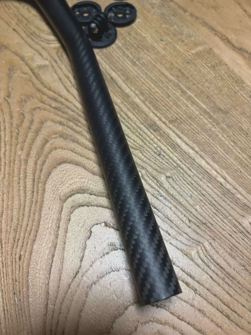 【極美品】CarbonFiberMTB IntegratedHandlebar