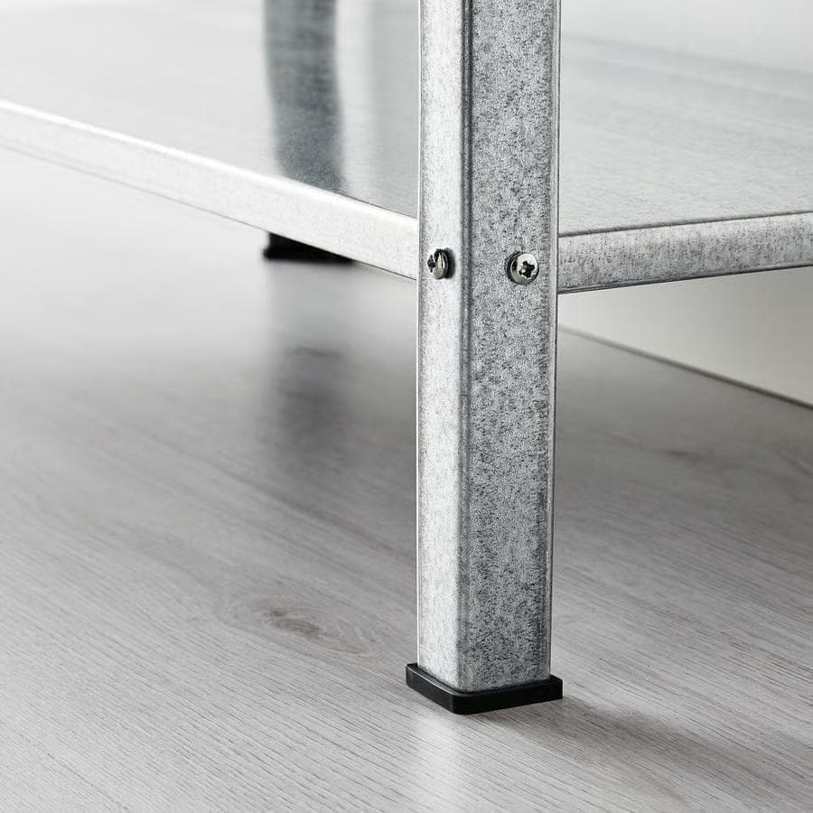 【新品】イケア IKEA シェルフユニット シルバー ×2個セット 収納 ラック