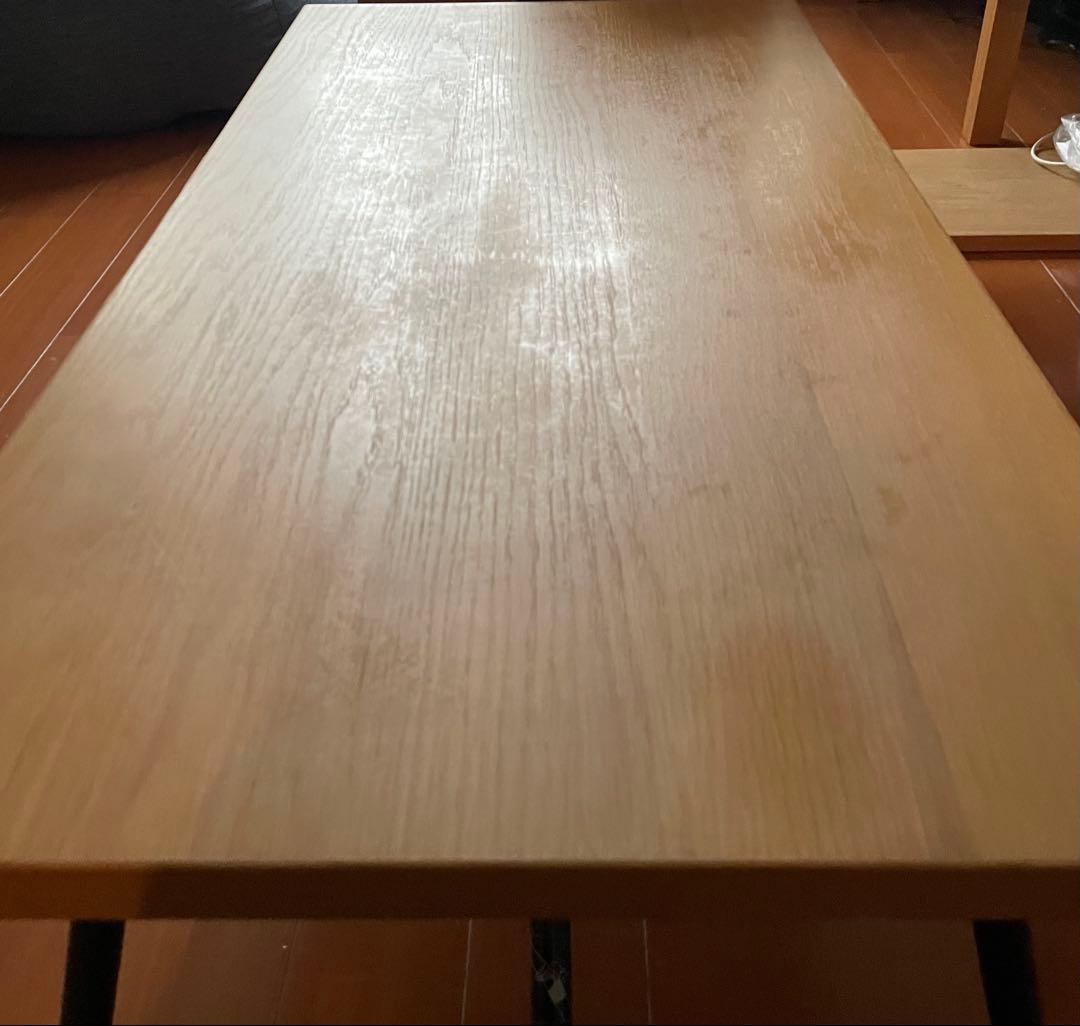 無印良品 MUJI 折りたたみ ローテーブル オーク材 90cm