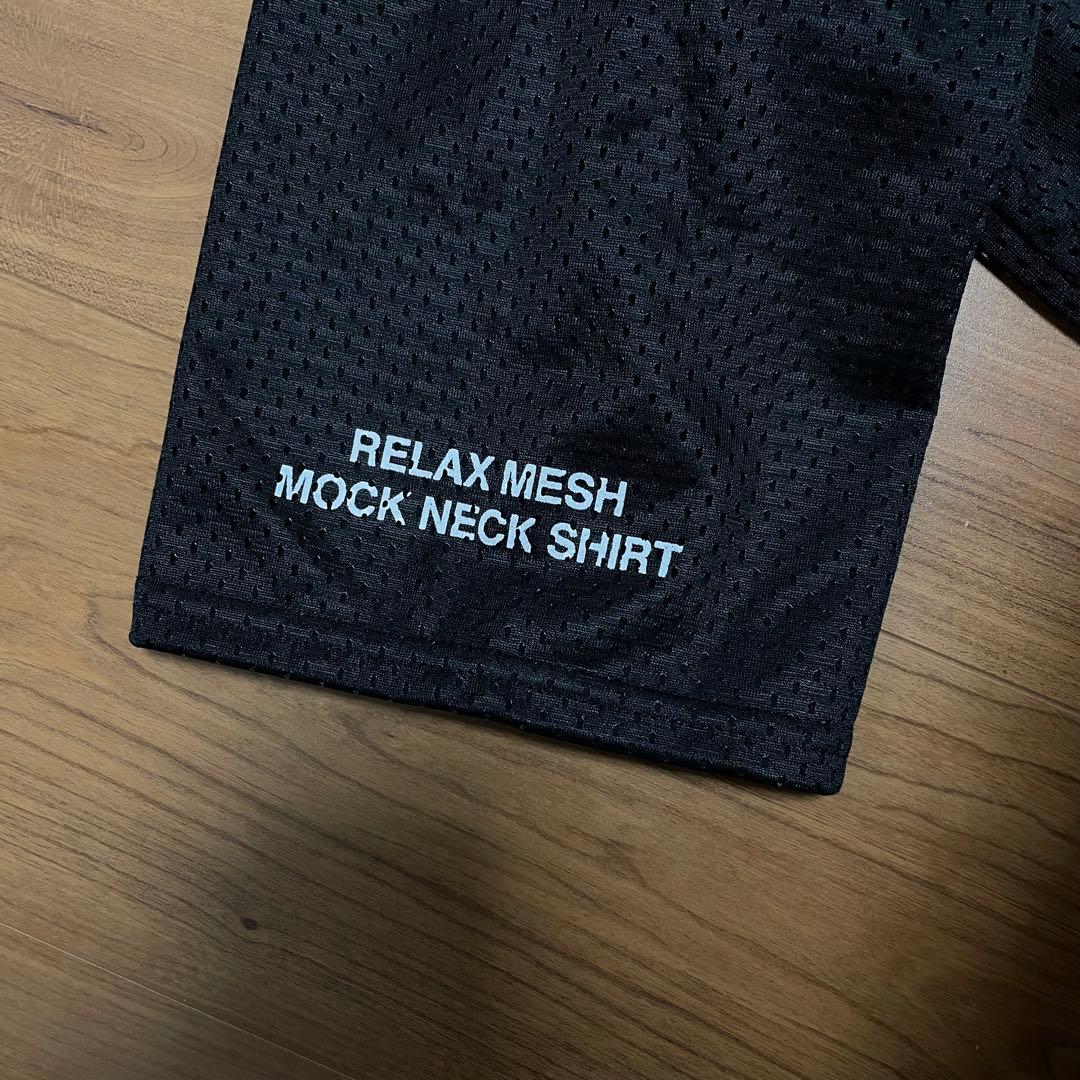 TFW49 モックネック　Tシャツ　XL ブラック　ゴルフ