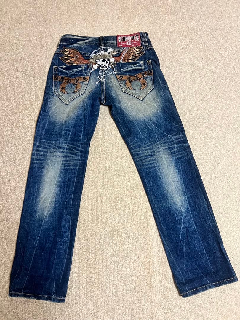 た　希少&超美品　レッドペッパー　インディゴ