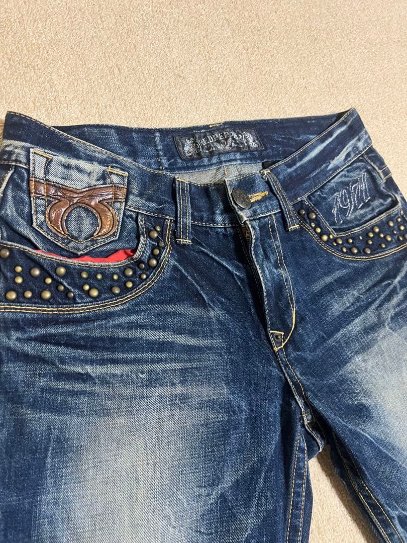 た　希少&超美品　レッドペッパー　インディゴ