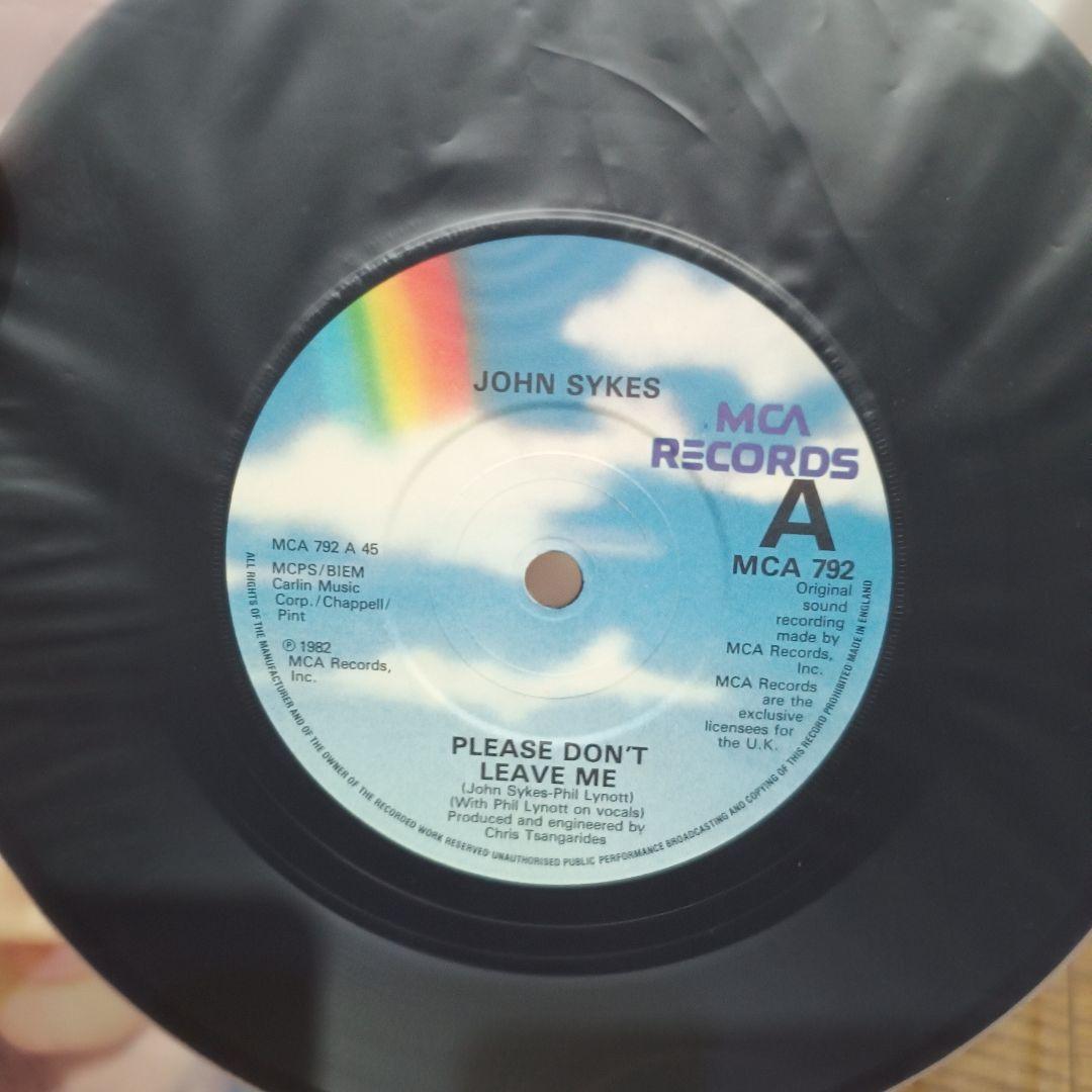 激レアJohn Sykes Please Don't Leave Me 英EP