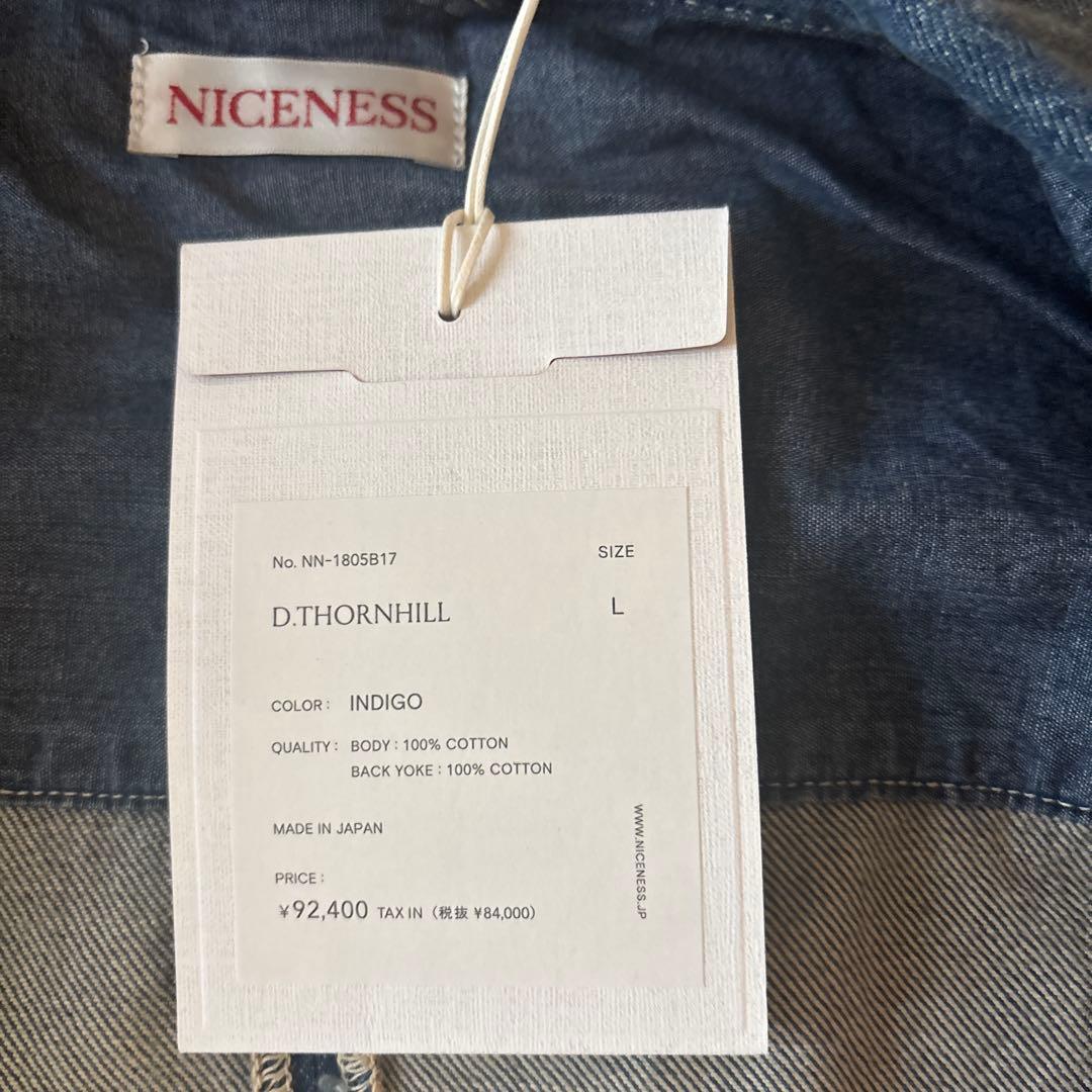 NICENESS#ナイスネス#D.THORNHILL#D.ソーンヒル#26SS
