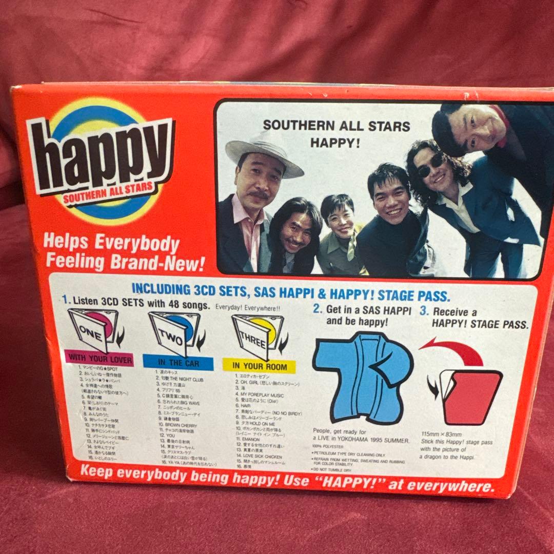 サザンオールスターズ/ハッピー ✨️未使用✨️未開封品✨️早い者勝ちで現品限りです‼️