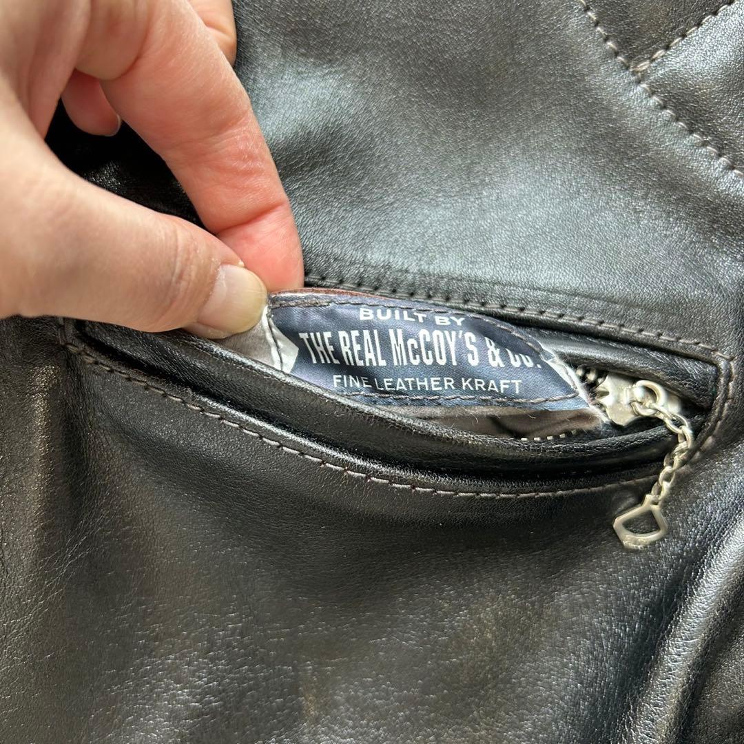 【極美品】ザリアルマッコイズBUCO J-100 JACKETPADDED 36