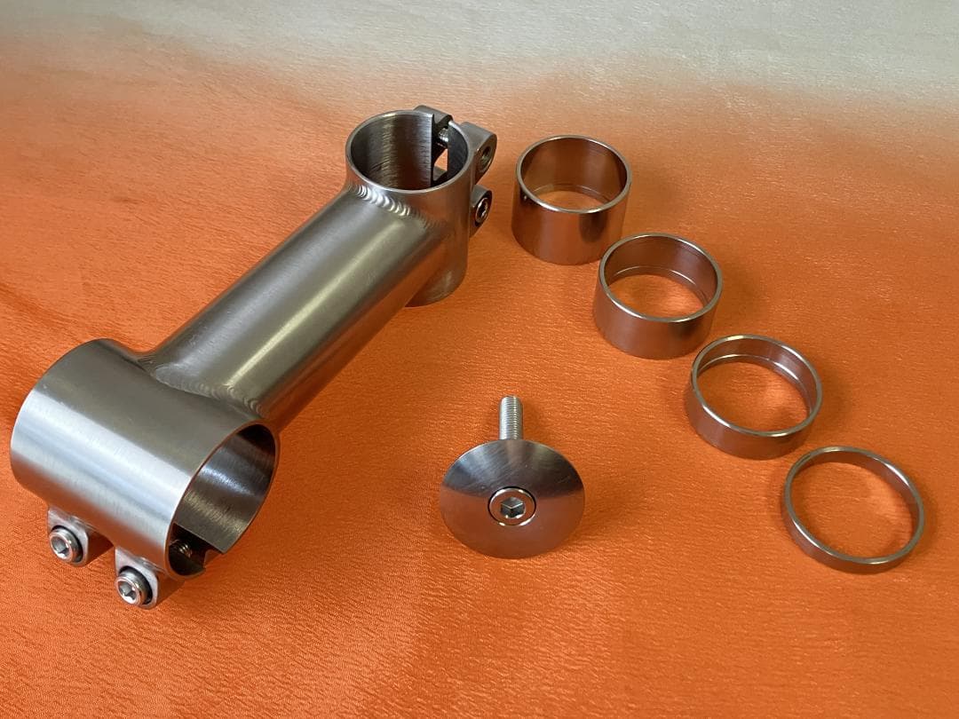 チタン合金ステム チタン合金トップキャップ チタンコラムスペーサーセット