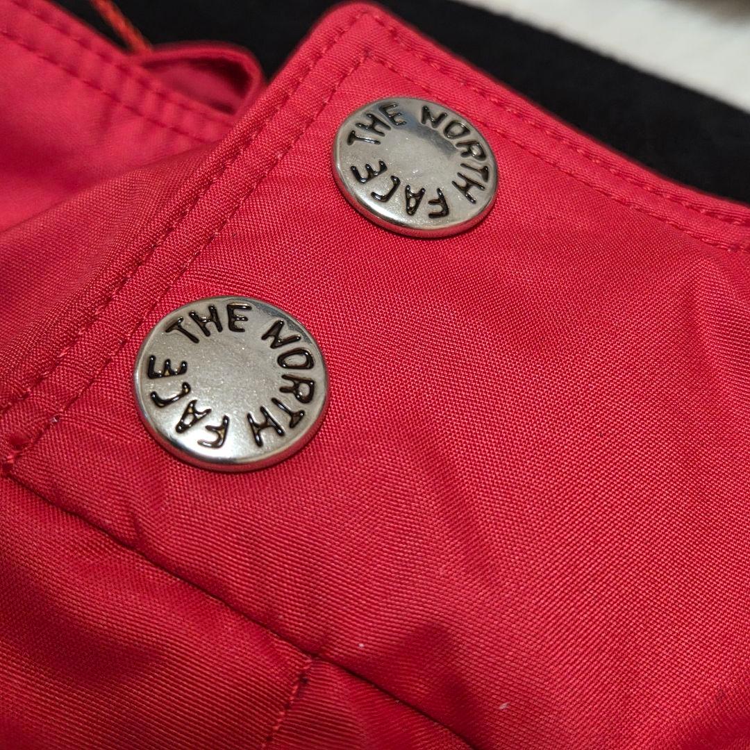 【ノースフェイス】未使用品　スノボパンツ　赤　ピョンチャンオリンピックスキーC2