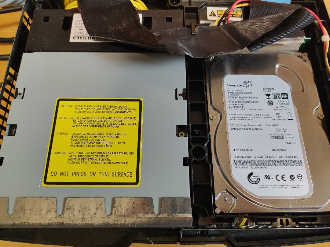 XBOX初代 EVOX化 〜トムソン HDD500GB-ROCKY5+1ゲーム