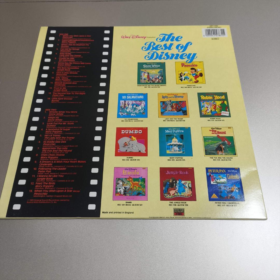 レア UK盤 The Best of Disney LP レコード ディズニー