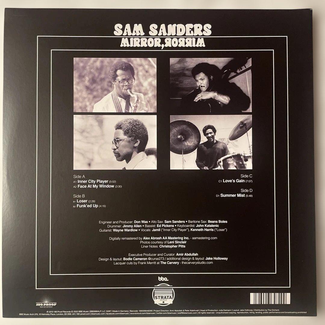【完全未開封】Sam Sanders / Mirror, Mirror 重量盤