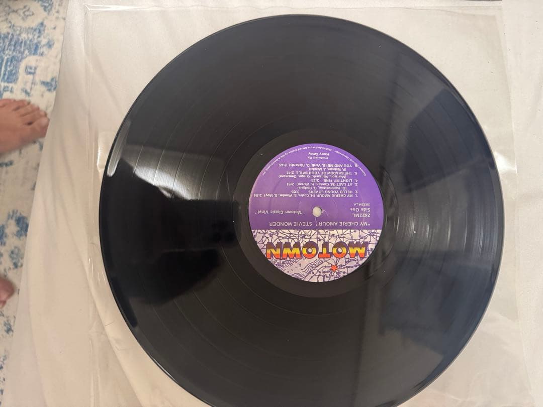 Stevie Wonder My Cherie Amour 12インチレコード
