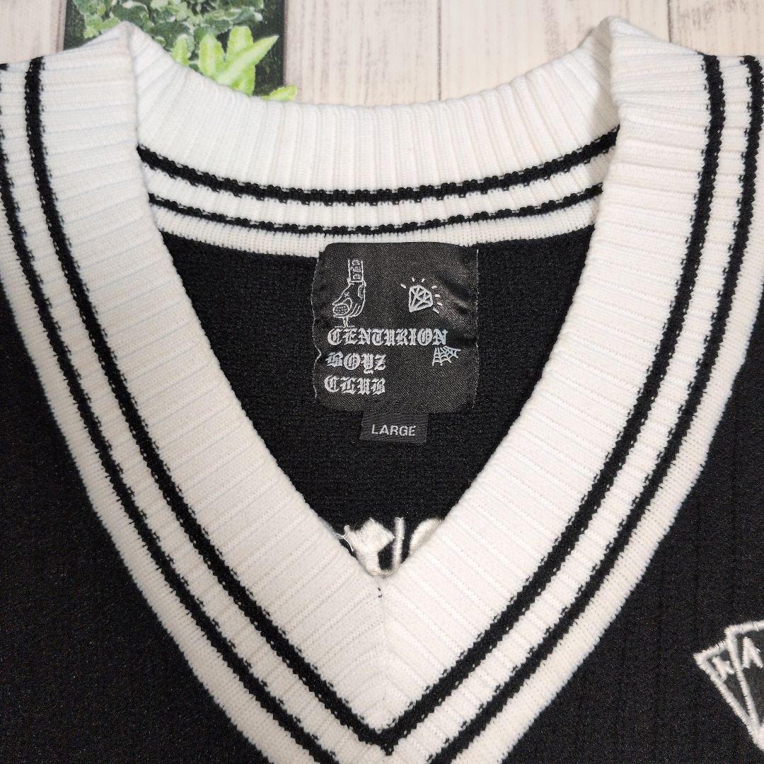 美品センチュリオン ボーイズ クラブ　KNIT VEST / ニットベスト