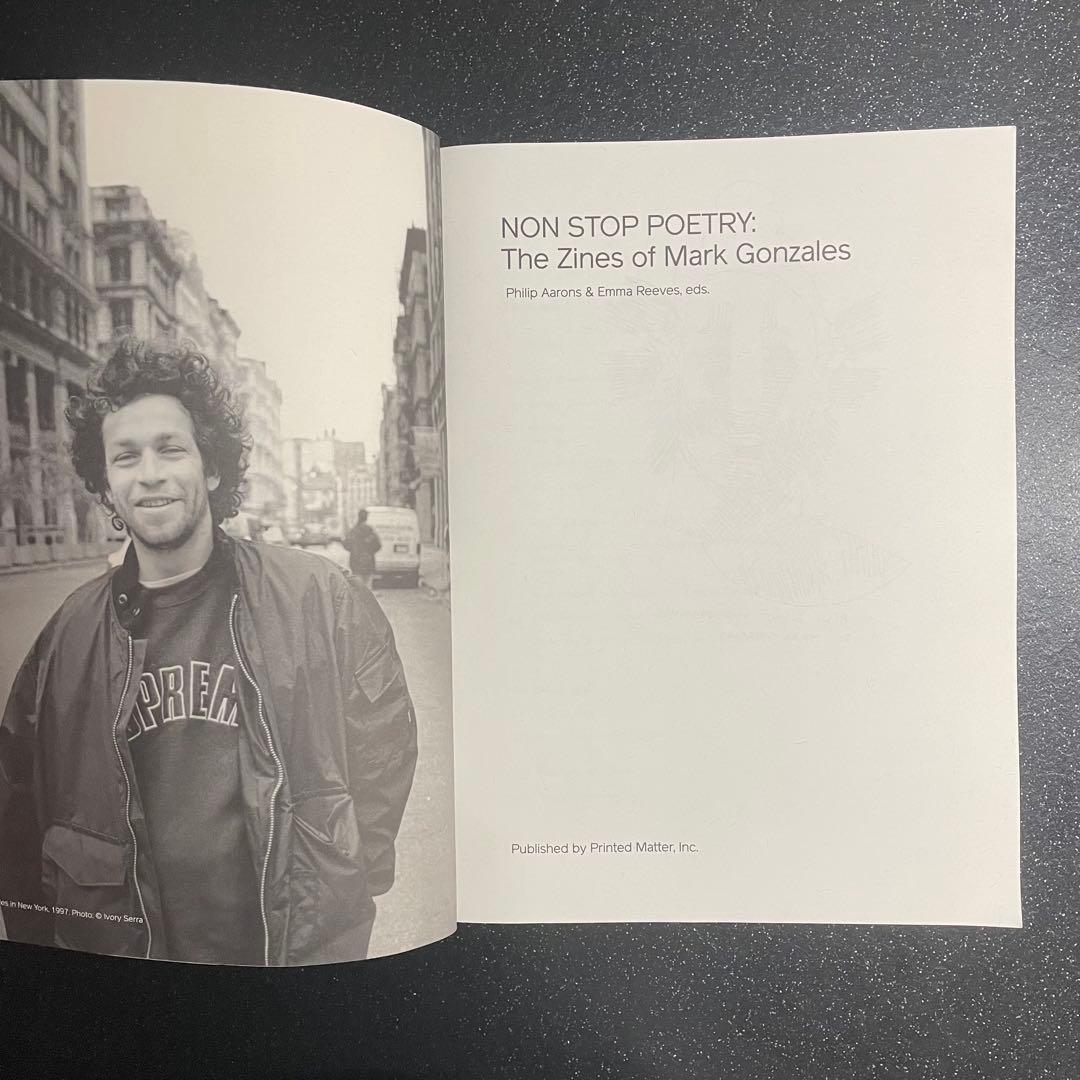 NON STOP POETRY / Mark Gonzalesマークゴンザレス