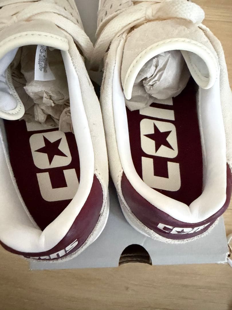 CONVERSE CONS AS-1 PRO ベージュ　バーガンディ