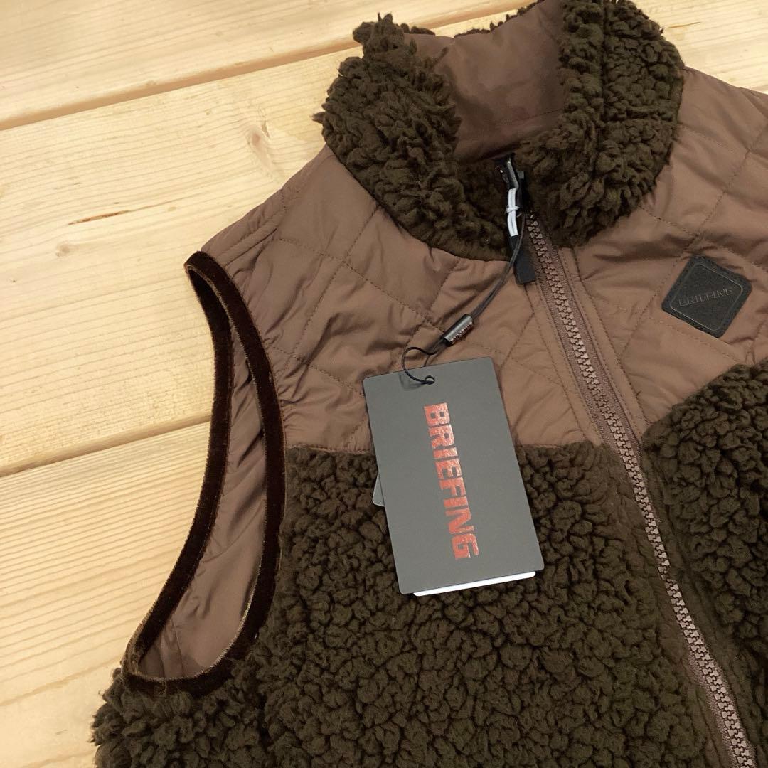 BRIEFING 新品　BOA QUILTED REVERSIBLE VEST
