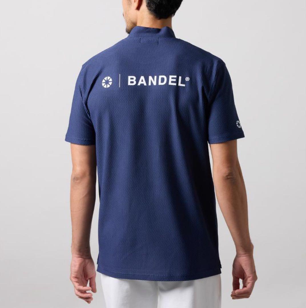 【新品・タグ付き】BANDEL 完売品メンズ モックネック ネイビー M