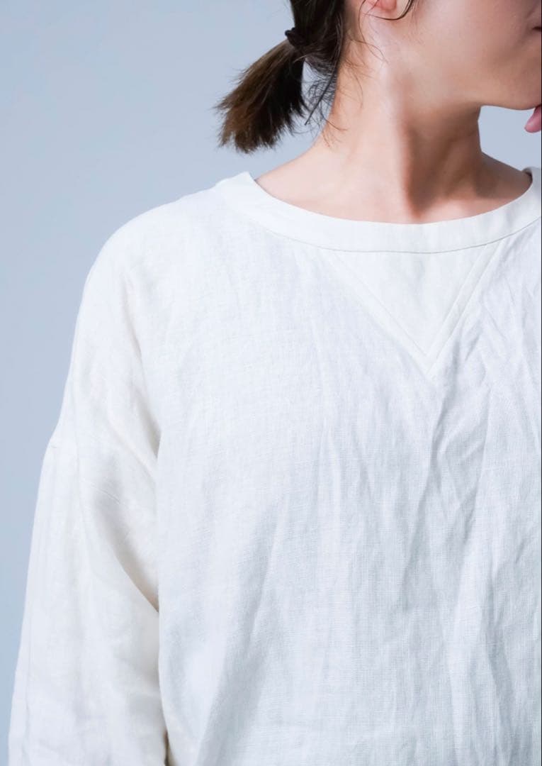 wafu 【リネンスウェット】サイズ感が大事しっかり者のスウェット ／セイロンM