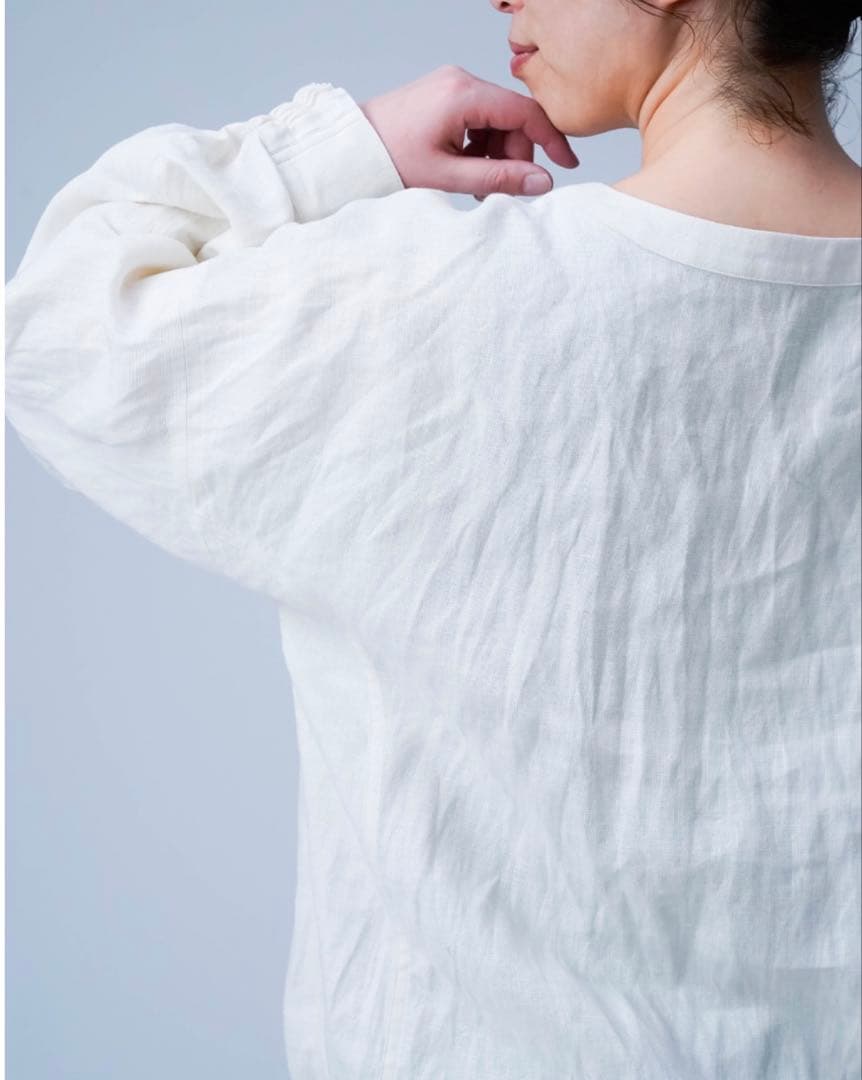 wafu 【リネンスウェット】サイズ感が大事しっかり者のスウェット ／セイロンM