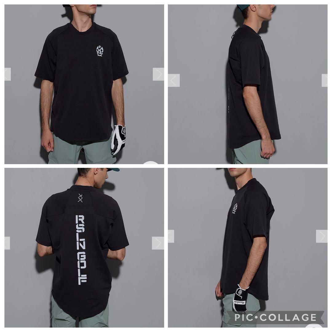 Russelunoラッセルノ モックネック 半袖Tシャツ ルチャ