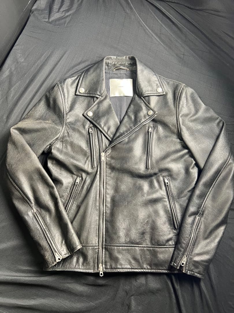 COVERT ダブル ライダース ジャケット コバート ラム レザー