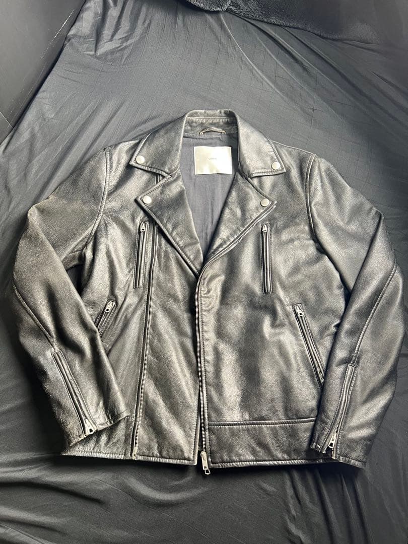 COVERT ダブル ライダース ジャケット コバート ラム レザー
