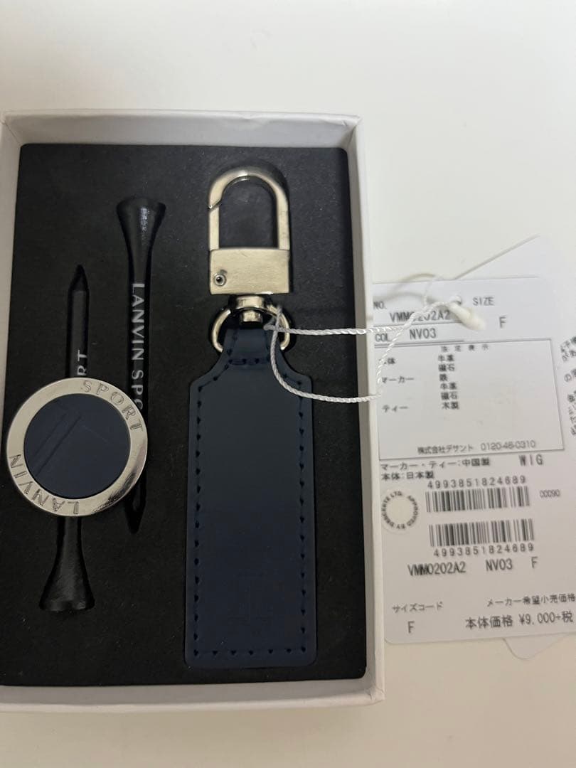 新品　ランバン　ゴルフ　グリーンフォークマーカー　LANVIN SPORT