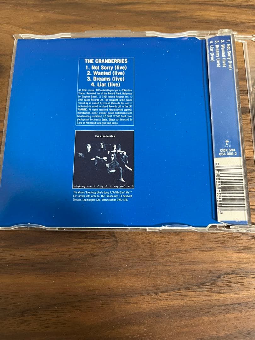 洋楽 the cranberries / dreams cd2