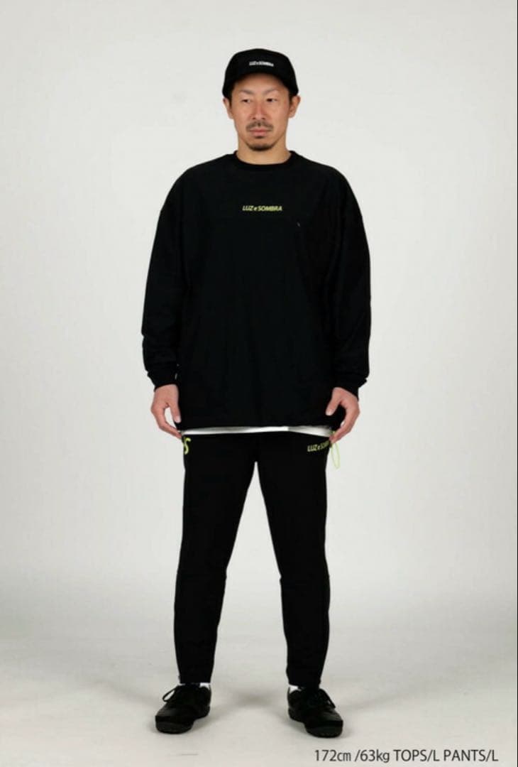 LUZeSOMBRA Navigators CREW TOP ブラックM