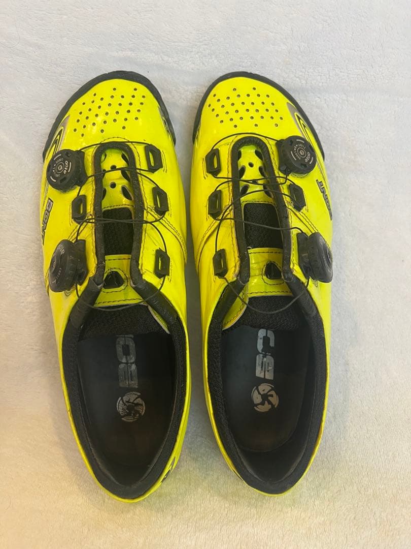 BONT VAYPOR+ ネオンイエロー サイクリングシューズ