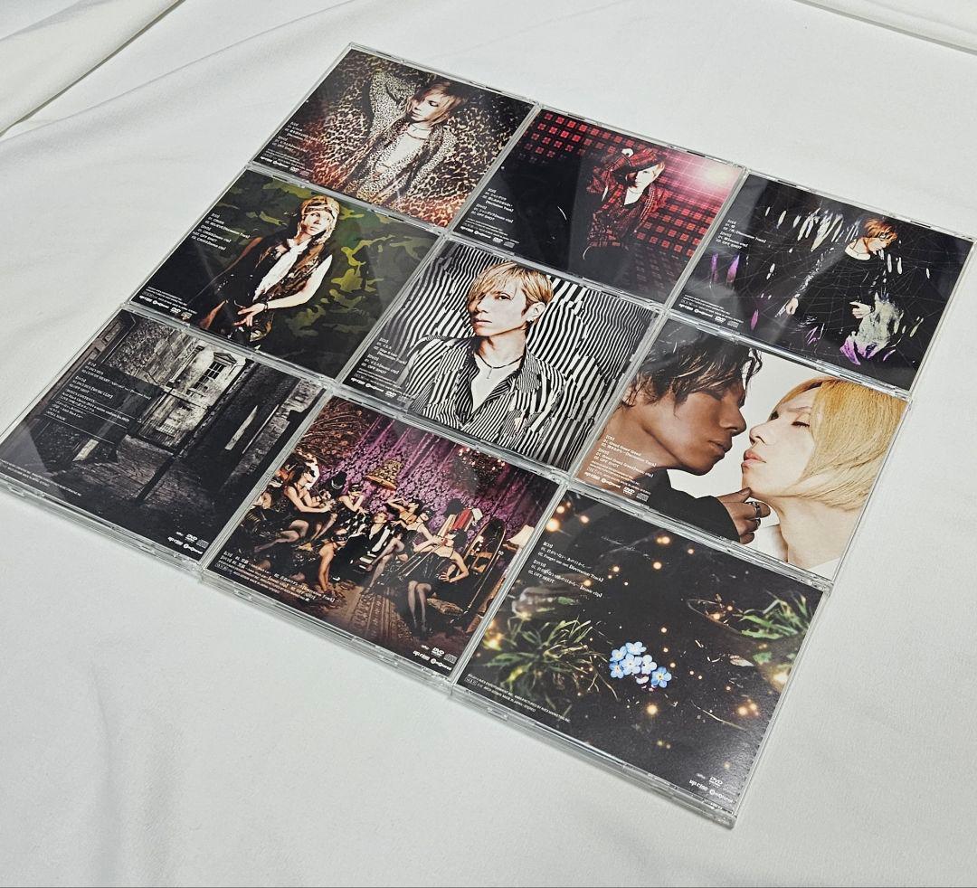​Acid Black Cherry 初回盤 シングル CD DVD 9枚セット