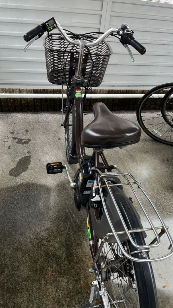 YAMAHA 電動アシスト自転車 シティタイプ ブラウン