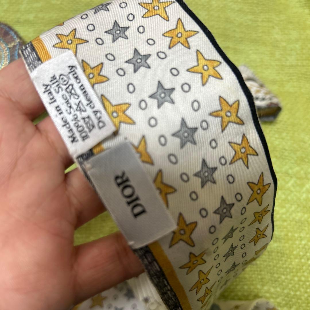 Dior ミッツア　ディオール スカーフ ミッツァ 星 スター ハート