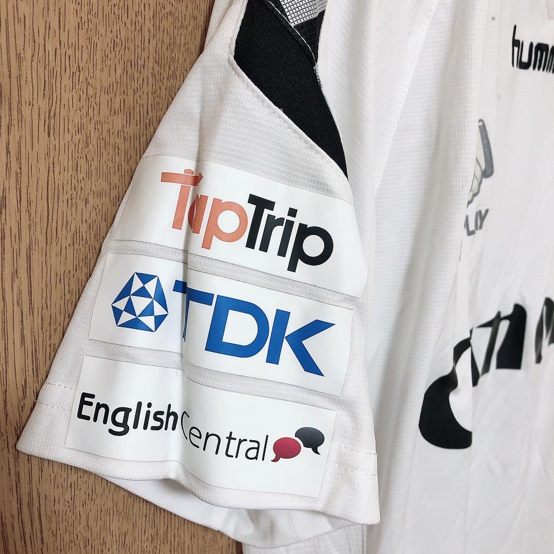 ALBIREX アルビレックス新潟 hummel サッカーシャツ 白