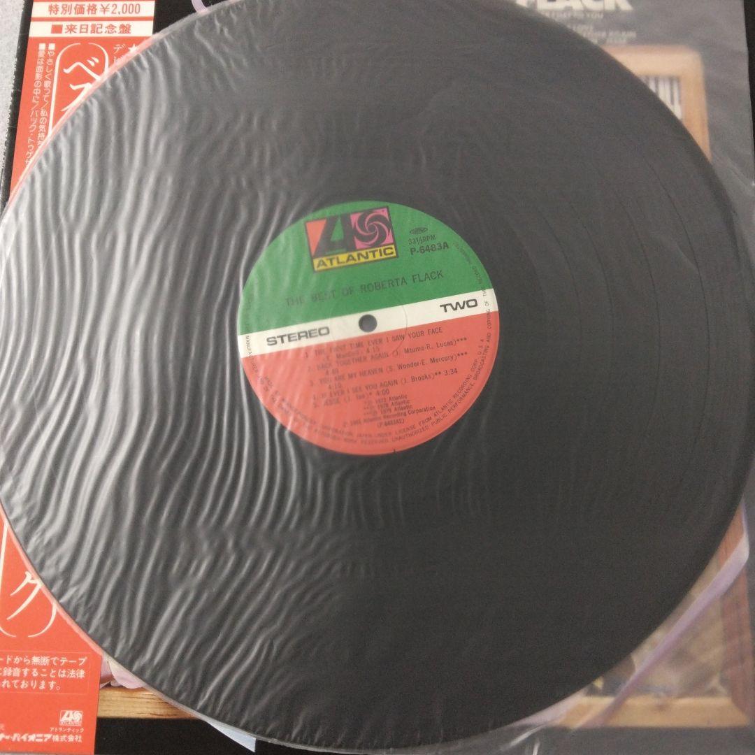 美品 The Best of Roberta Flack ロバータフラック LP