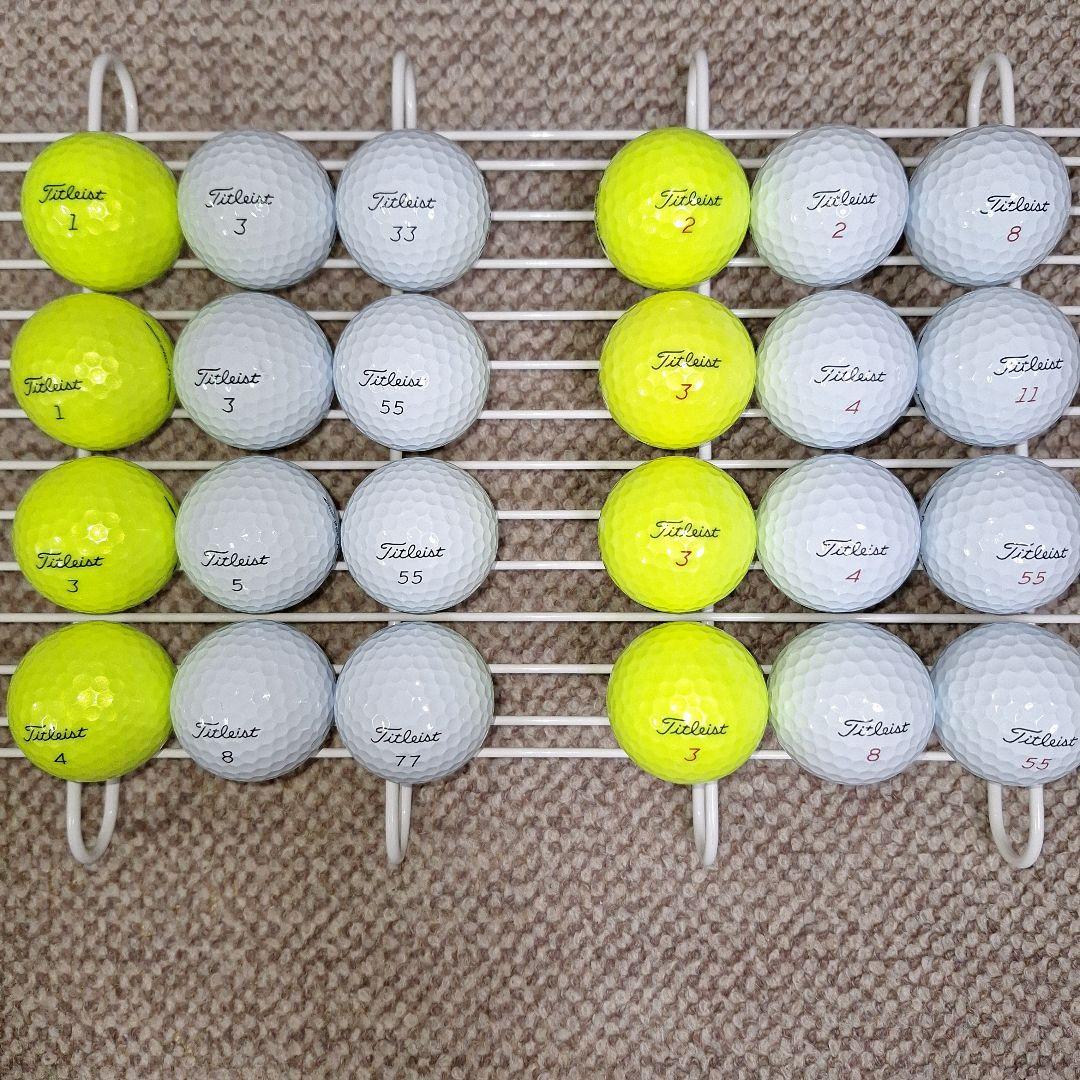 美品Titleist V1 V1X ロストボール2４球