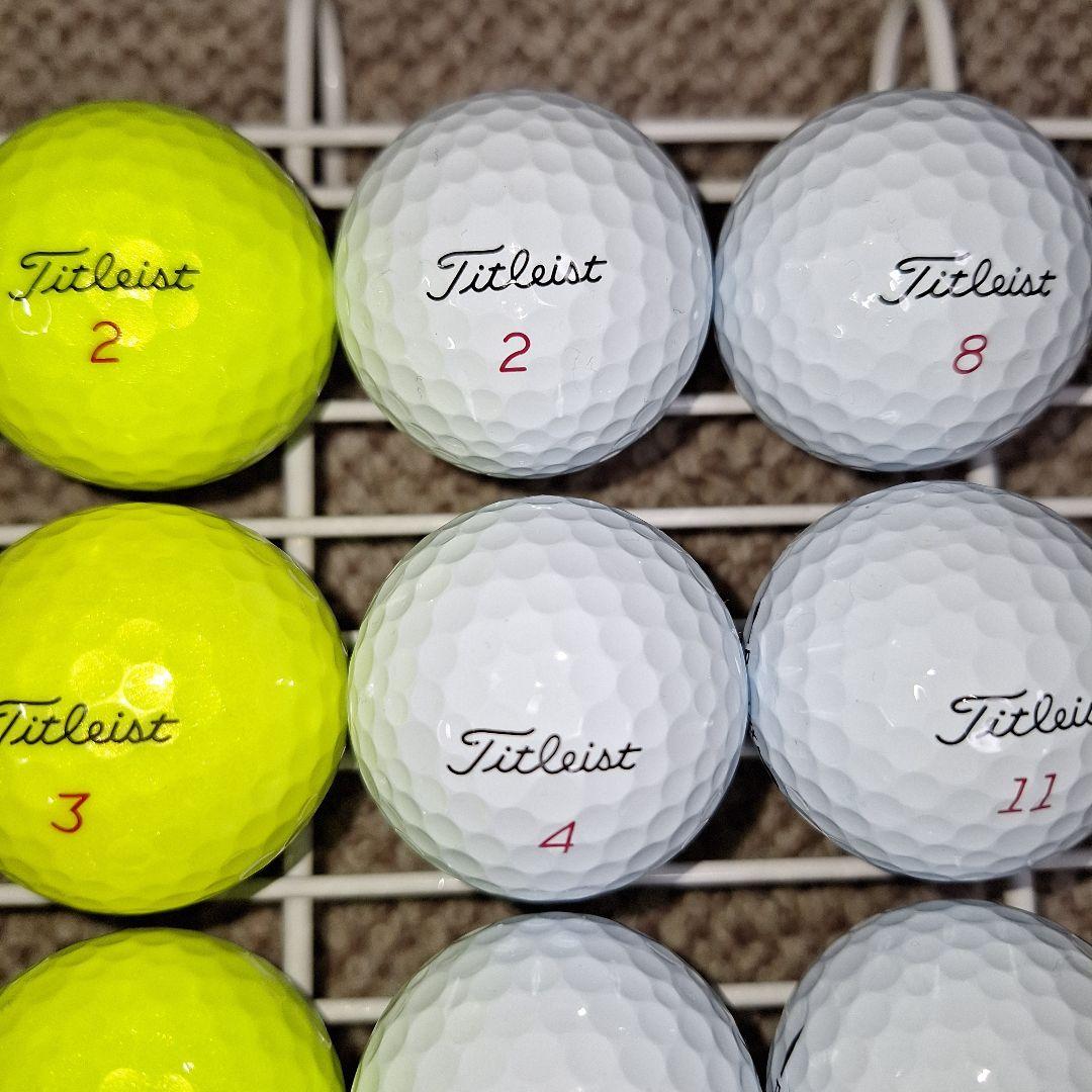美品Titleist V1 V1X ロストボール2４球