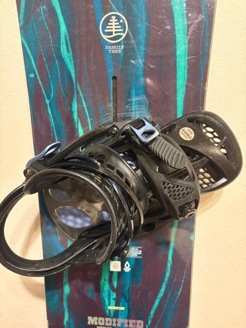 【限定値引価格】BURTON Modified Fish 151cm バイン付き