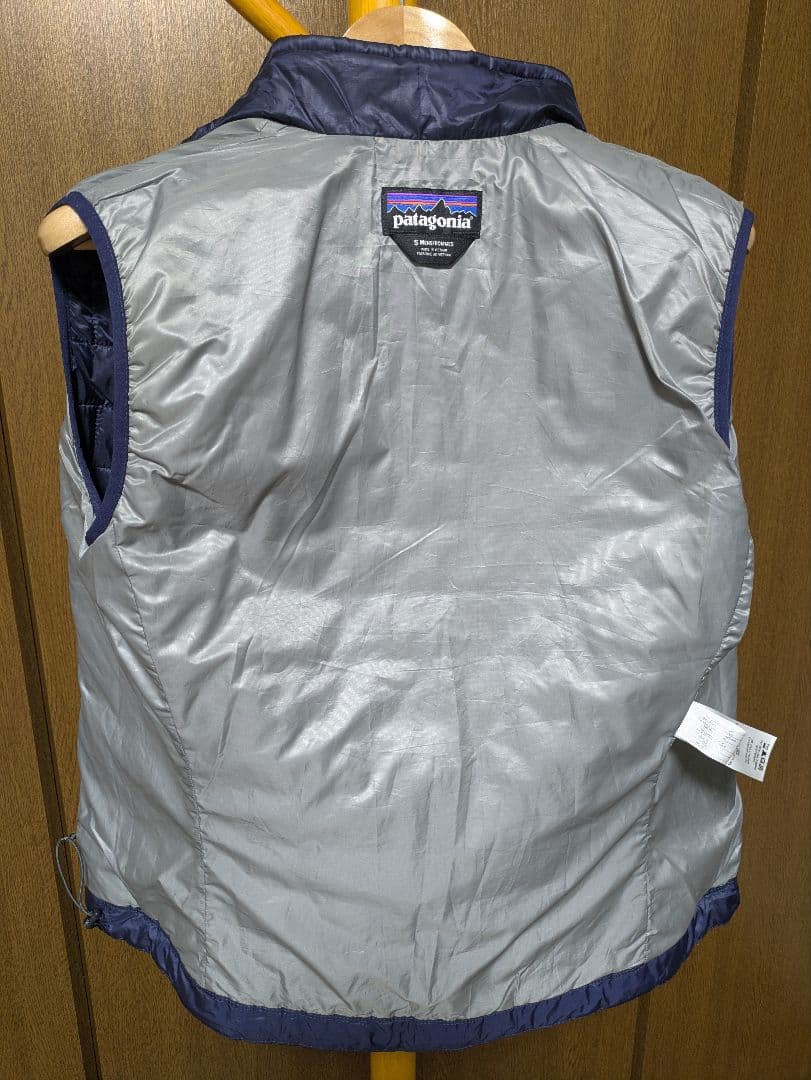 patagonia ナノパフベスト S ネイビー PRIMALOFT