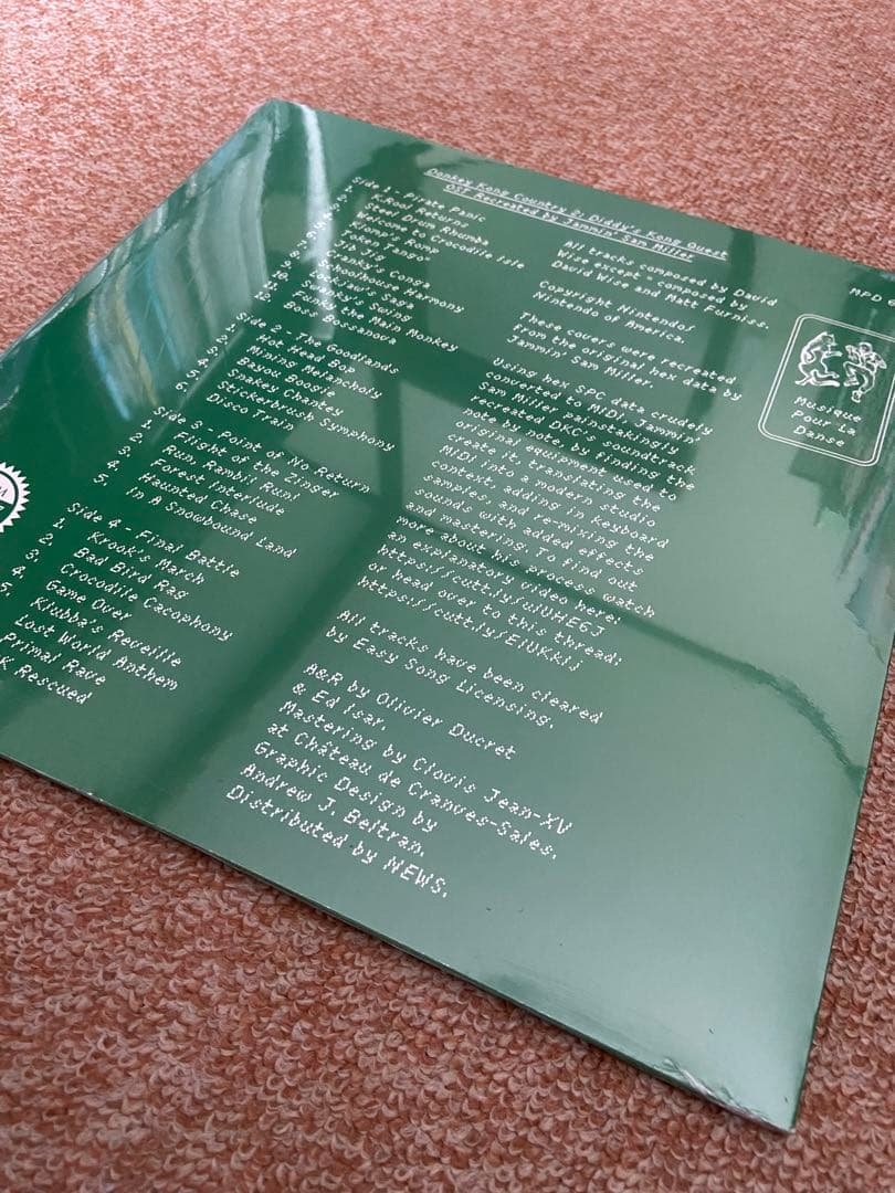 スーパードンキーコング2 / Jammin' Sam Miller レコード