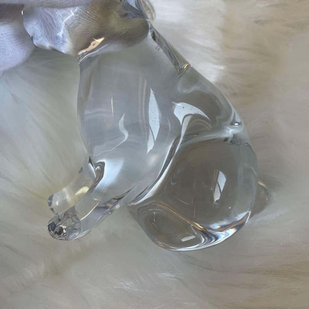 Baccarat バカラ うさぎ 干支 ガラス 置き物