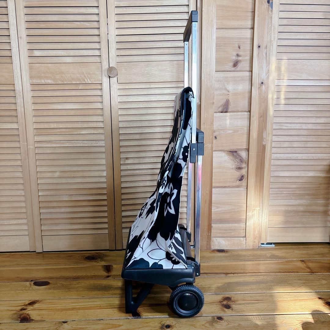 【新品】ロルサー 〔ROLSER 〕おしゃれ花柄 折りたたみショッピングカート