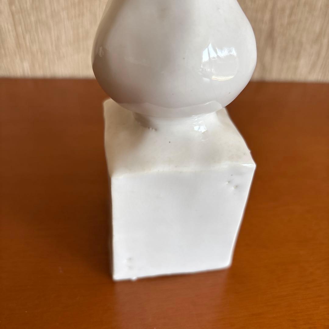 内田鋼一氏作 白釉酒器