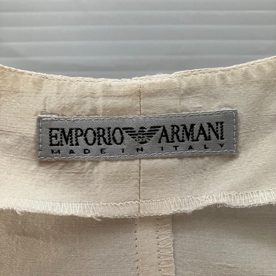 EMPORIO ARMANI イタリア製 ベスト シルク サイズ38 (S)